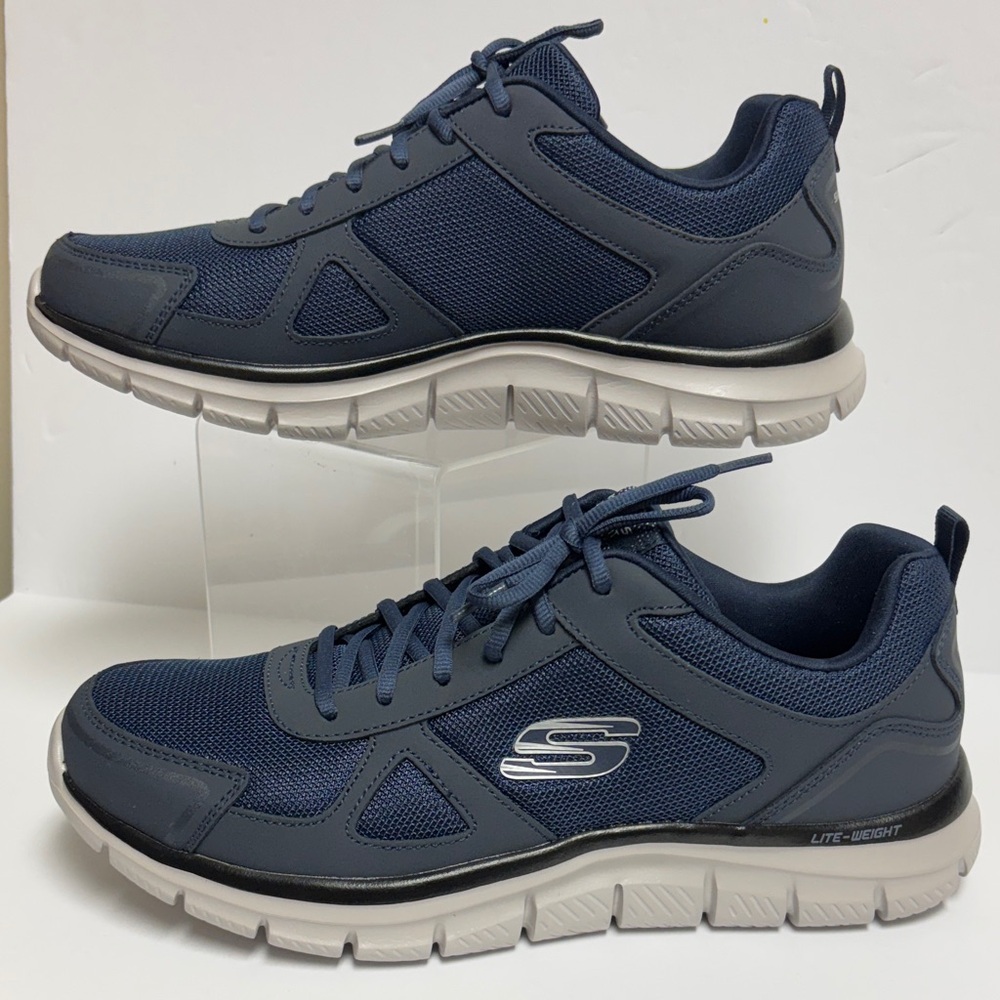 Skechers Men's Track Scloric Sneaker Size 11 Wide New